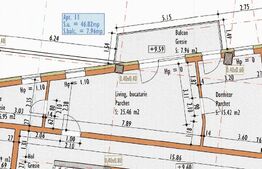 Apartamente cu 2 camere, 47 mp, zona Marasti