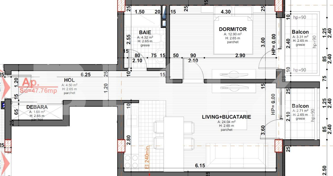 Apartament de vânzare 2 camere Apahida - 170763AV | BLITZ Cluj-Napoca | Poza1