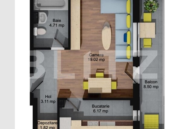 Garsonieră de vânzare Baciu - 170802AV | BLITZ Cluj-Napoca | Poza2