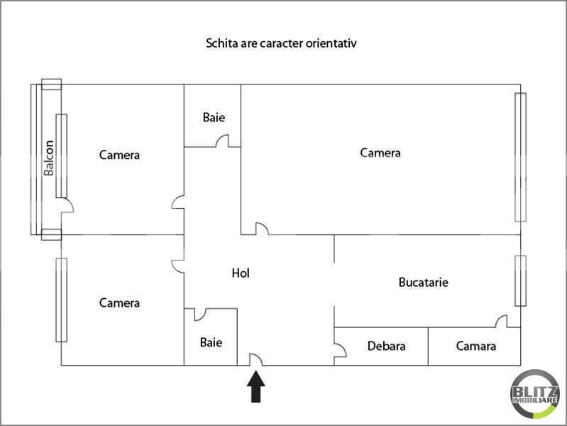 Apartament de vânzare 3 camere Semicentral - 17082AV | BLITZ Cluj-Napoca | Poza11