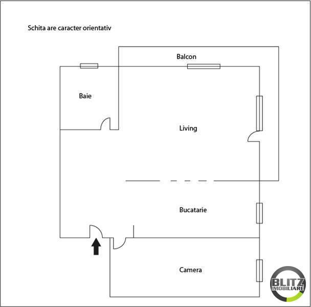 Apartament de vânzare 2 camere Manastur - 1710AV | BLITZ Cluj-Napoca | Poza1