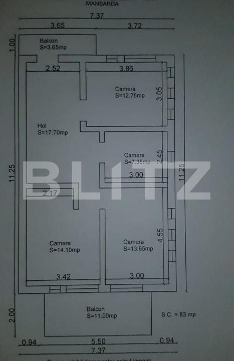 Casa de vânzare 6 camere Andrei Mureşanu - 171096CV | BLITZ Cluj-Napoca | Poza12