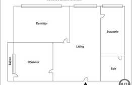 De vanzare apartament cu 3 camere, 64 mp! Zona strazii Somesului!