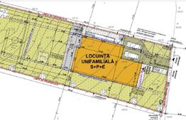 Teren cu autorizatie construire casa unifamiliala , 1000 mp, zona Faget !