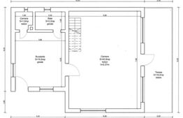 Casa 3 camere si teren 4873 mp  în Pietroasa, Moldoveneşti 