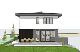 Casa 191 mp la rosu, teren 550 mp, zona profi, vedere panoramica