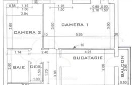 Apartament de vanzare, cu 2 camere, 58 mp, zona Zorilor!