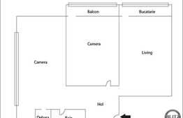 2 camere, 50 mp, decomandat, parcare, boxa, zona strazii Aurel Vlaicu