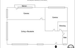 Vanzare apartament 3 camere, 89 mp, parcare, boxa, zona strazii Donath