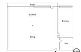 Vanzare 2 camere, 40 mp! Loc de parcare! Zona strazii Tineretului!