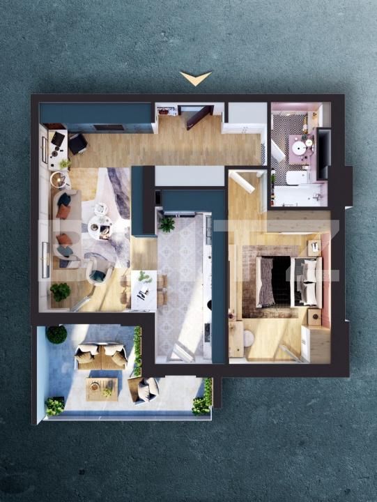 Apartament de vânzare 2 camere Marasti - 171564AV | BLITZ Cluj-Napoca | Poza11