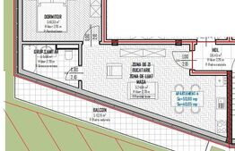 Apartament 2 camere, 41mp, bloc nou, zona Regal, Baciu