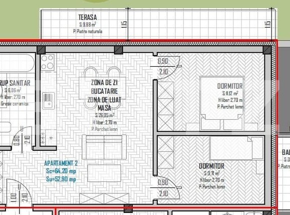 Apartament de vânzare 2 camere Baciu - 171585AV | BLITZ Cluj-Napoca | Poza1