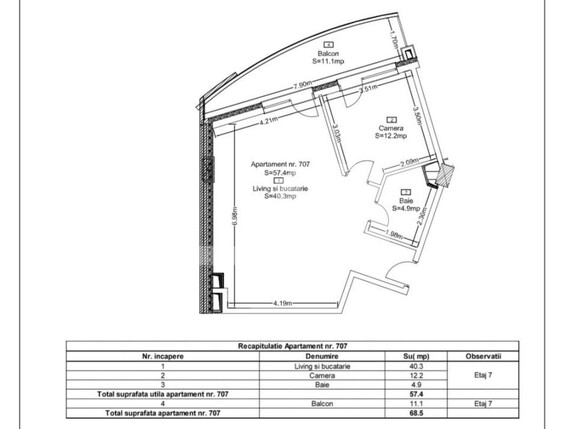 Apartament de vânzare 2 camere Zorilor - 171634AV | BLITZ Cluj-Napoca | Poza3