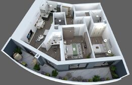 Apartament cu 4 camere, 93,1 mp, Ansamblu Rezidential, Zorilor