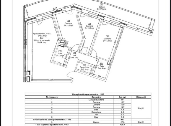 Apartament de vânzare 4 camere Zorilor - 171639AV | BLITZ Cluj-Napoca | Poza9