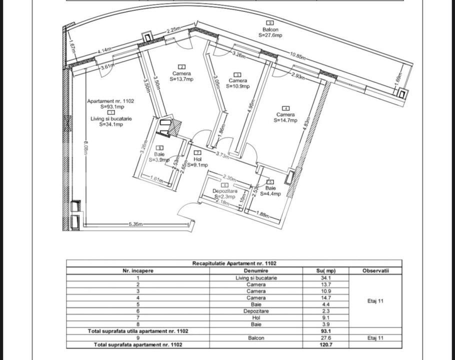 Apartament de vânzare 4 camere Zorilor - 171639AV | BLITZ Cluj-Napoca | Poza9