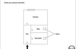 1 camera, 70 mp, decomandat, zona strazii Donath