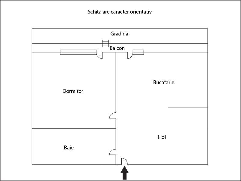 Garsonieră de vânzare Floreşti - 17185AV | BLITZ Cluj-Napoca | Poza1