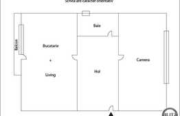 Apartament 2 camere, 50 mp, parcare, garaj, boxa, zona strazii Borhanciului