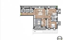 Vanzare apartament 4 camere, 110 mp, semifinisat, zona Iulius Mall