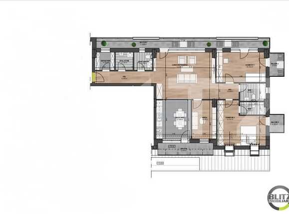 Apartament de vânzare 4 camere Gheorgheni - 17198AV | BLITZ Cluj-Napoca | Poza1