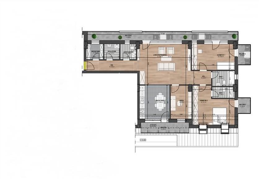 Apartament de vânzare 4 camere Gheorgheni - 17198AV | BLITZ Cluj-Napoca | Poza1