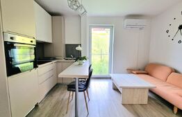 Apartament cu 3 camere, gradina 30mp, modern mobilat, parcare, zona Vivo