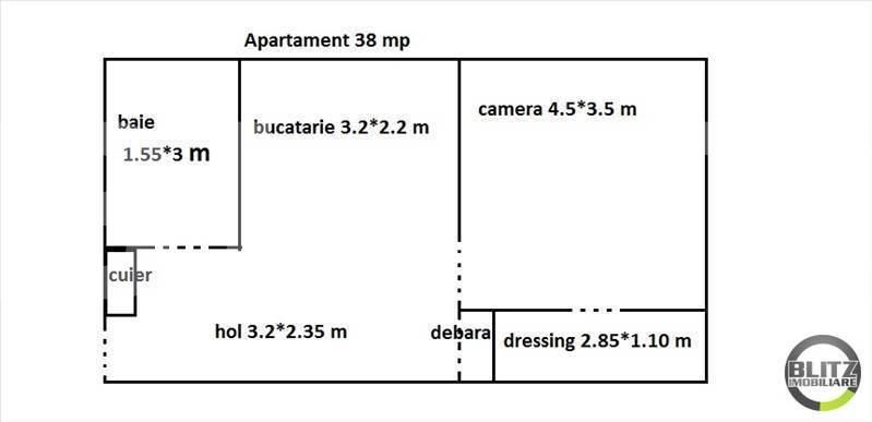 Garsonieră de închiriat Bună Ziua - 17203AI | BLITZ Cluj-Napoca | Poza10