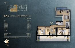 Ap. 4 camere[120 mp] Ansamblu Rezidential_zona RIVUS