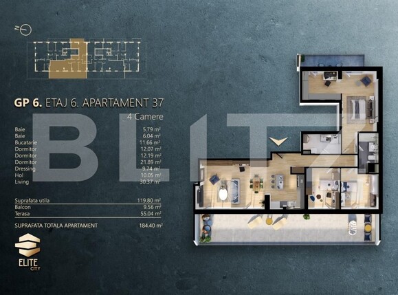 Apartament de vânzare 4 camere Marasti - 172078AV | BLITZ Cluj-Napoca | Poza11