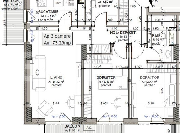 Apartament de vânzare 3 camere Marasti - 172083AV | BLITZ Cluj-Napoca | Poza2