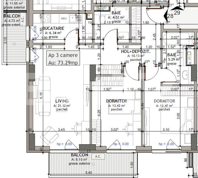 Apartament de vânzare 3 camere Marasti - 172083AV | BLITZ Cluj-Napoca | Poza2