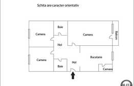 3 camere 65 mp, in zona strazii Septimiu Albinii. Garaj si boxa incluse!