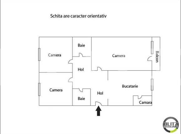 Apartament de vânzare 3 camere Gheorgheni - 1721AV | BLITZ Cluj-Napoca | Poza5