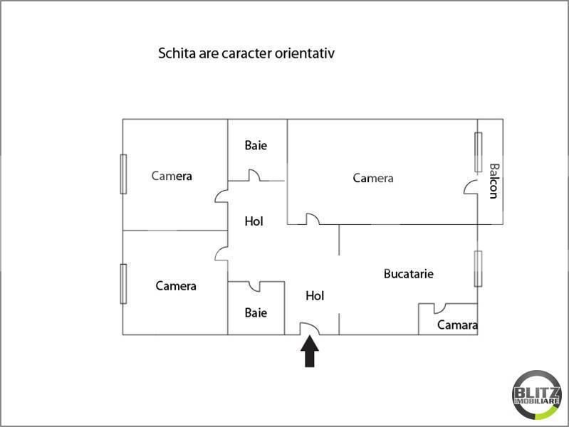 Apartament de vânzare 3 camere Gheorgheni - 1721AV | BLITZ Cluj-Napoca | Poza5