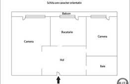Apartament 2 camere, decomandat, 56 mp! Zona nou dezvoltata!