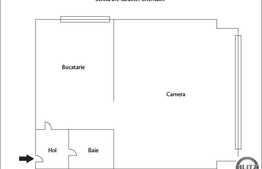 Vanzare garsoniera 34,46 mp, zona Bulevardului Muncii!