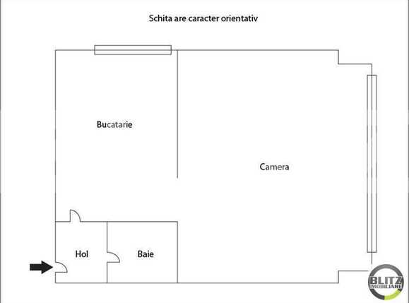 Garsonieră de vânzare Iris - 17216AV | BLITZ Cluj-Napoca | Poza4