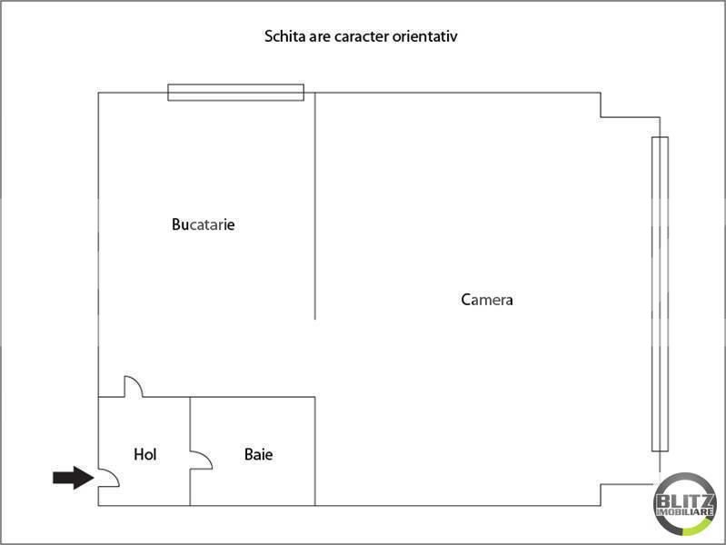 Garsonieră de vânzare Iris - 17216AV | BLITZ Cluj-Napoca | Poza4