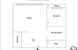 Vanzare apartament 2 camere, 48 mp, loc parcare, zona strazii Dorobantilor