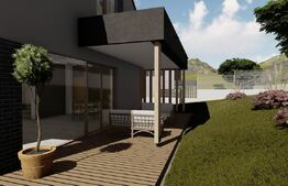 Casa 125 mp teren 500 mp zona profi design deosebit