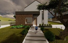 Casa 125 mp teren 500 mp zona profi design deosebit