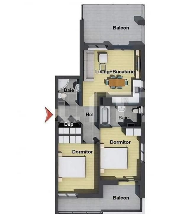 Apartament de vânzare 3 camere Floreşti - 172358AV | BLITZ Cluj-Napoca | Poza17