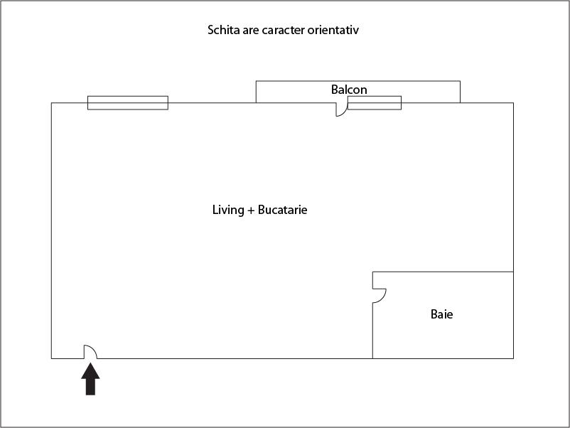 Garsonieră de vânzare Floreşti - 17255AV | BLITZ Cluj-Napoca | Poza1