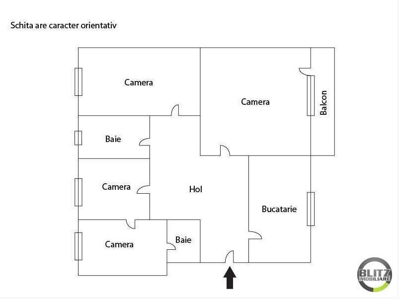Apartament de vânzare 4 camere Gheorgheni - 17260AV | BLITZ Cluj-Napoca | Poza1