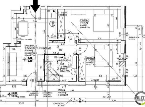 Apartament de vânzare 3 camere Bună Ziua - 17264AV | BLITZ Cluj-Napoca | Poza1
