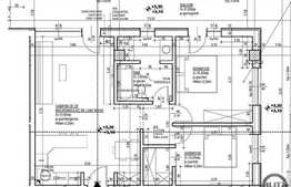 Vanzare apartament 3 camere, 74 mp, semifinisat !