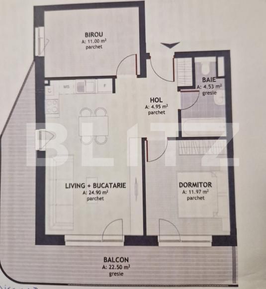 Apartament de vânzare 3 camere Floreşti - 172761AV | BLITZ Cluj-Napoca | Poza1