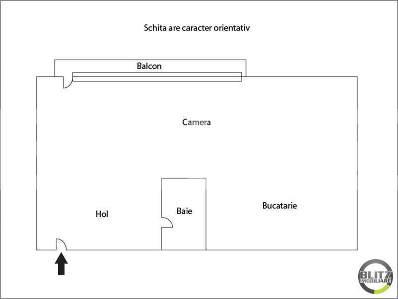Garsonieră de vânzare Grigorescu - 17280AV | BLITZ Cluj-Napoca | Poza7
